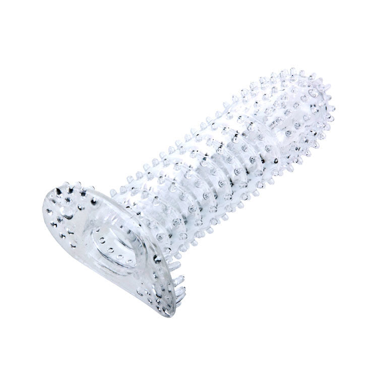 BAILE - PENIS SHEATH WITH TRANSPARENT STIMULATING POINTS 14 CM - 53Xshop