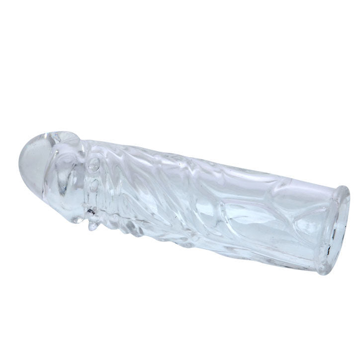 BAILE - PINK STIMULATING SILICONE PENIS COVER 13 CM - 53Xshop
