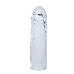 BAILE - TRANSPARENT SILICONE PENIS COVER 13 CM - 53Xshop