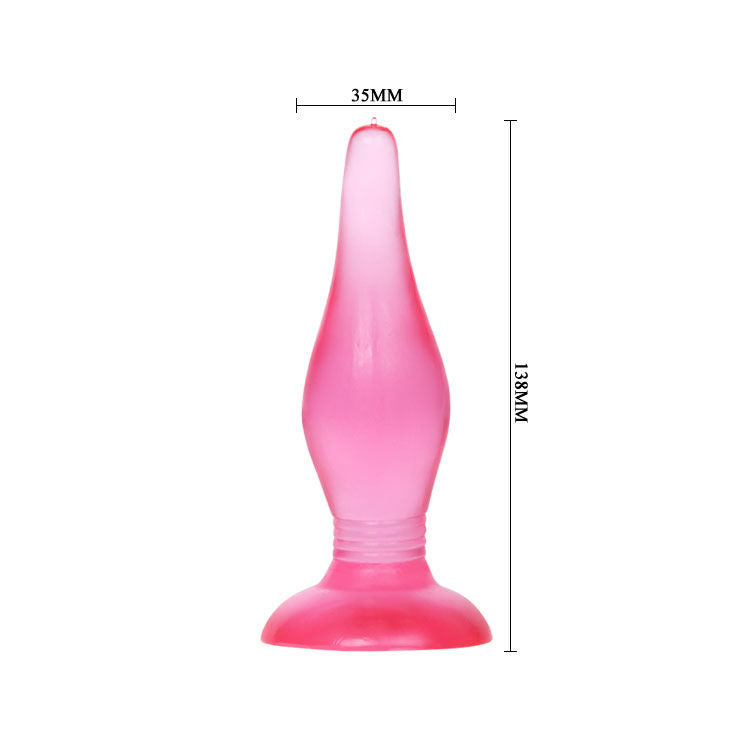 BAILE - LILAC SOFT TOUCH ANAL PLUG 14.2 CM - 53Xshop