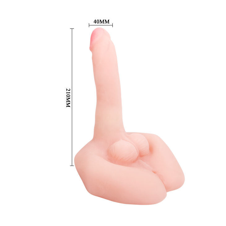 BAILE - MR BIG REALISTIC PENIS AND ANUS MASTURBATOR - 53Xshop