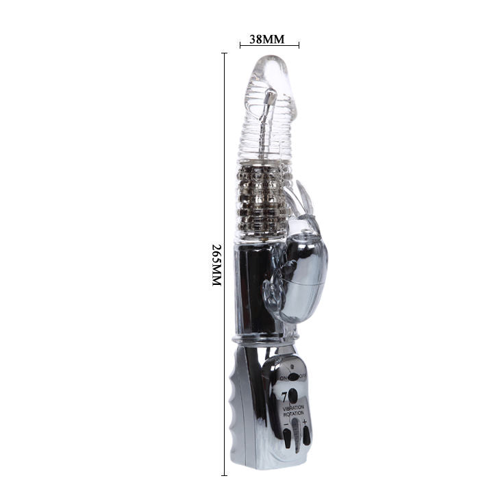 BAILE - AMOUR MISSILE TRANSPARENT ROTATOR 26.5 CM - 53Xshop