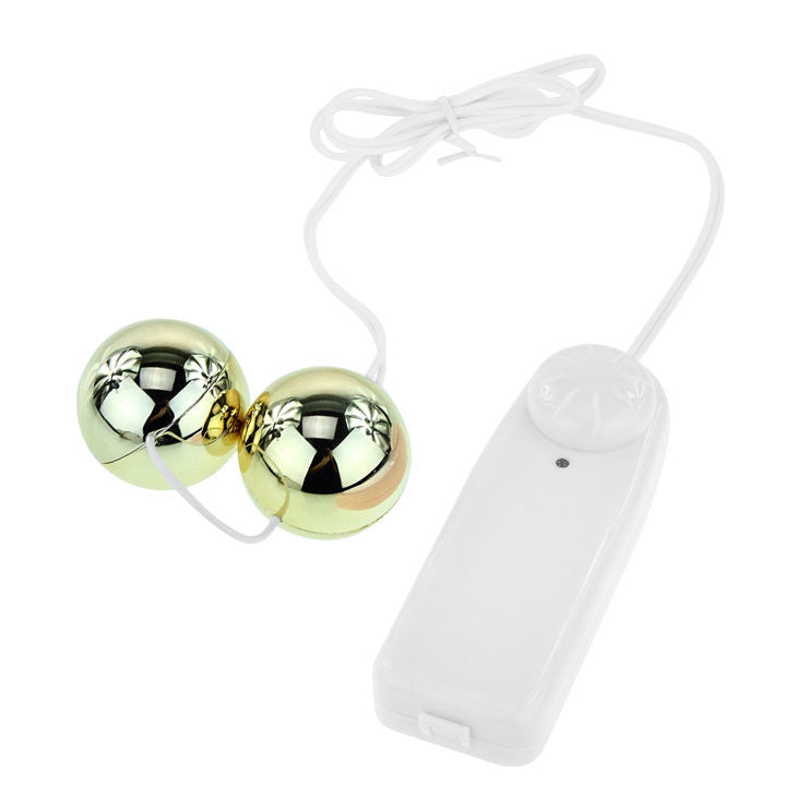 BAILE - GOLDEN CHINESE BALLS VIBRATOR - 53Xshop