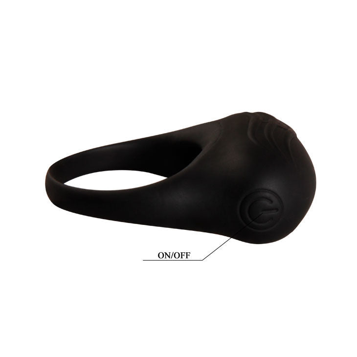 PRETTY LOVE - BERTRAM BLACK VIBRATOR RING - 53Xshop
