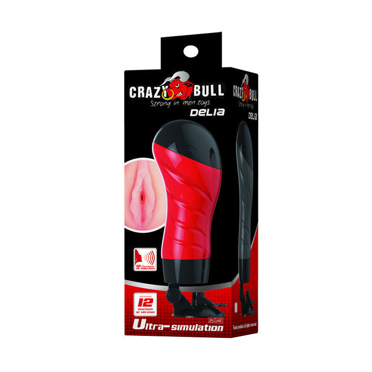 CRAZY BULL - VAGINA WITH VOICE MASTURBATOR BASE - 53Xshop
