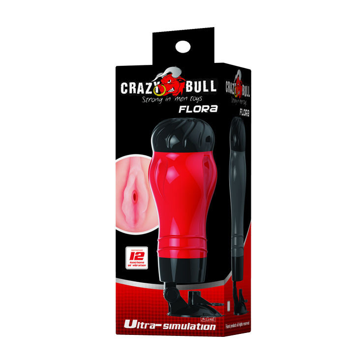 CRAZY BULL - FLORA VAGINA WITH MASTURBATOR BASE - 53Xshop