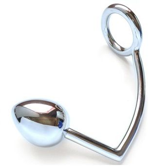 METAL HARD - RING WITH ANAL HOOK 50MM - 53Xshop