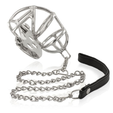 METAL HARD - METAL CHASTITY RING WITH STRAP - 53Xshop