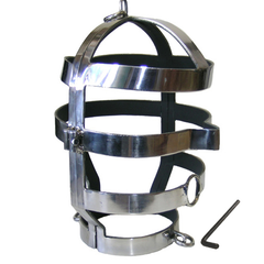 METAL HARD - MASK WITH STEEL NECKLACE - 53Xshop