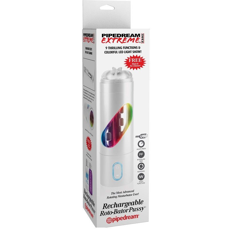 EXTREME TOYZ - ROTO BATOR USB MALE MASTURBATOR VAGINA - 53Xshop