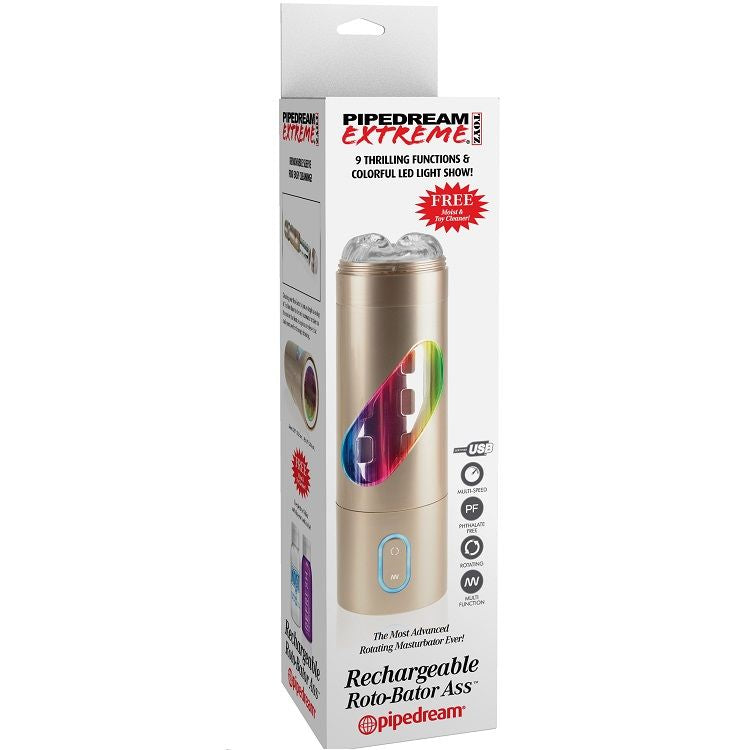 EXTREME TOYZ - ROTO BATOR USB MALE MASTURBATOR ANO - 53Xshop