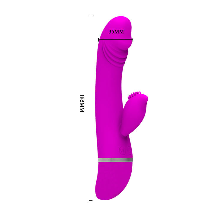 PRETTY LOVE - FLIRTATION VIBRATOR WITH RABBIT DAVID - 53Xshop