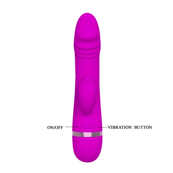 PRETTY LOVE - FLIRTATION VIBRATOR WITH RABBIT DAVID - 53Xshop