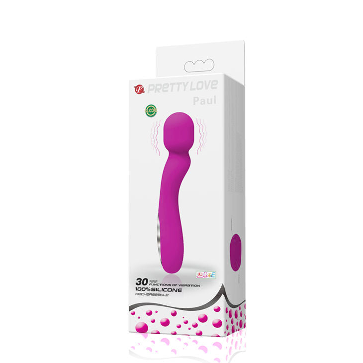 PRETTY LOVE - SMART PAUL RECHARGEABLE LILAC MASSAGER - 53Xshop