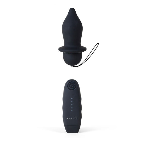 B SWISH - BFILLED CLASSIC VIBRATING PLUG BLACK - 53Xshop