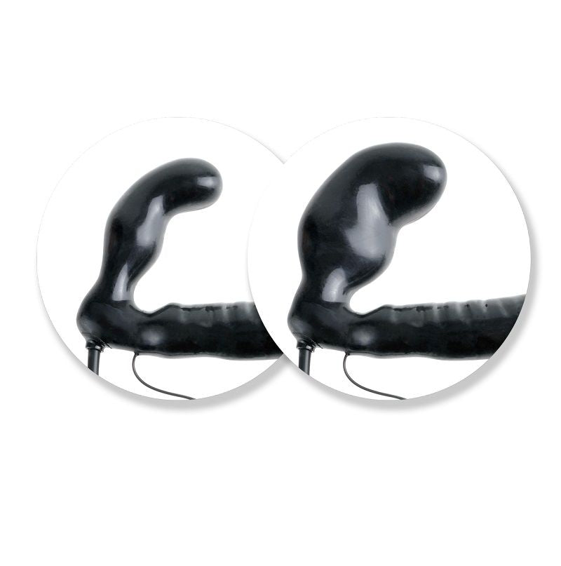 FETISH FANTASY SERIES INFLATABLE VIBRATING STRAPLESS STRAP-ON - 53Xshop