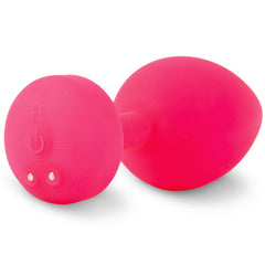 G-VIBE - FUNTOYS GPLUG ANAL RECHARGEABLE VIBRATOR LARGE NEON PINK 3.9CM - 53Xshop