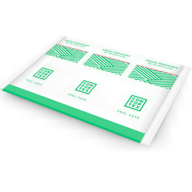 CONFORTEX - DISPOSABLE HYGIENIC SHEETS, INDIVIDUAL BAG - 53Xshop