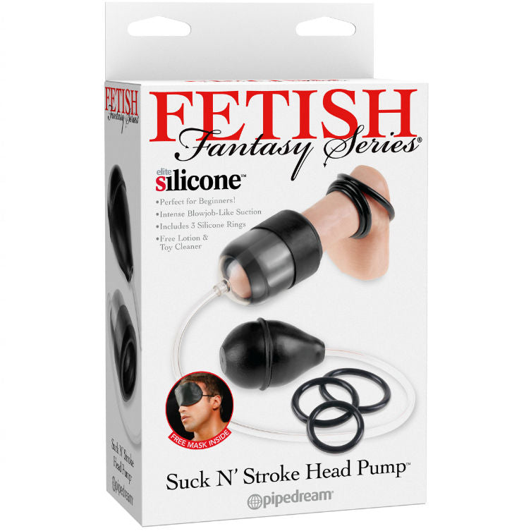 FETISH FANTASY SERIES - SERIES SUCK NSTROKE HEAD PUMP - 53Xshop