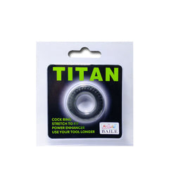 BAILE - TITAN COCKRING BLACK GREEN 2 CM - 53Xshop