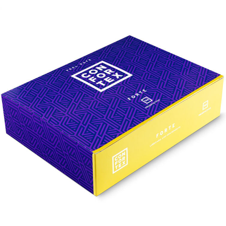 CONFORTEX - NATURE FORTE CONDOMS 144 UNITS - 53Xshop