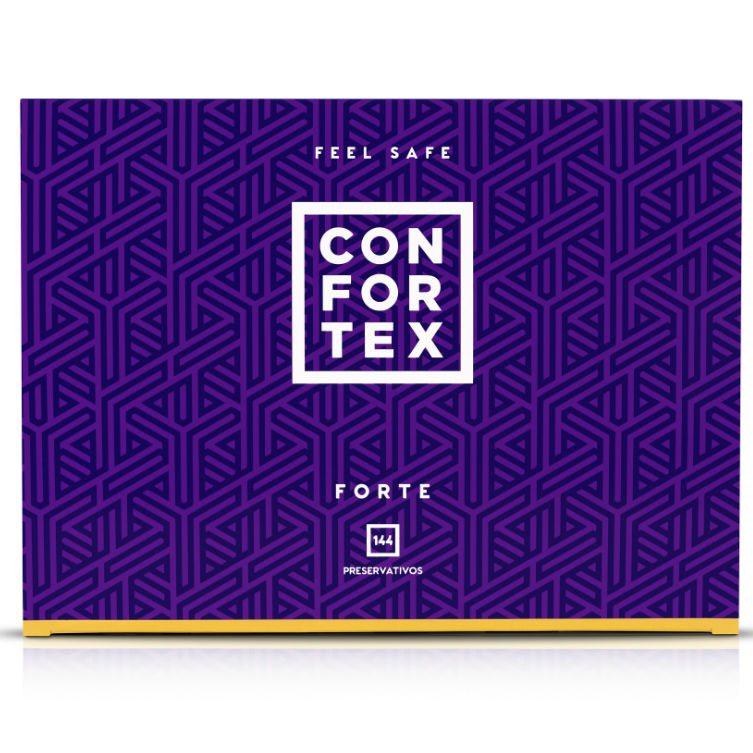 CONFORTEX - NATURE FORTE CONDOMS 144 UNITS - 53Xshop