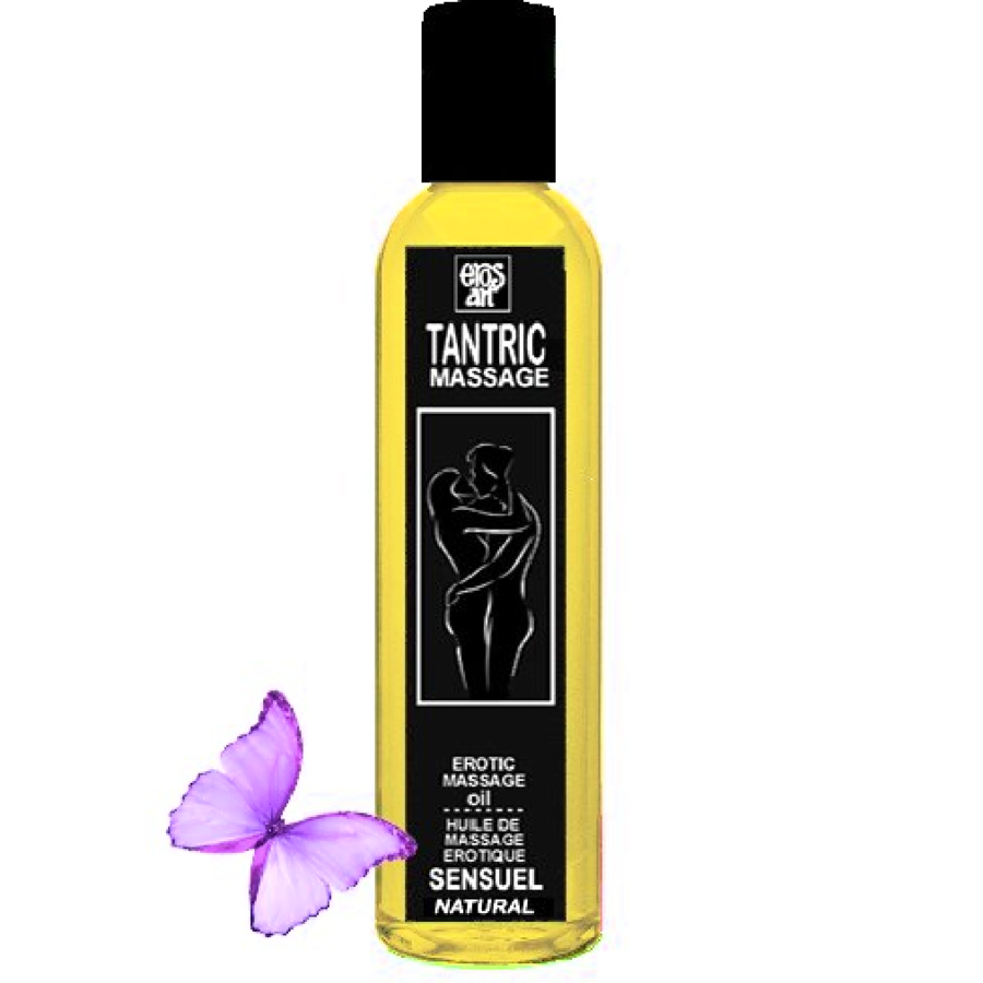 EROS-ART - NATURAL TANTRIC MASSAGE OIL AND NEUTRAL APHRODISIAC 200 ML - 53Xshop