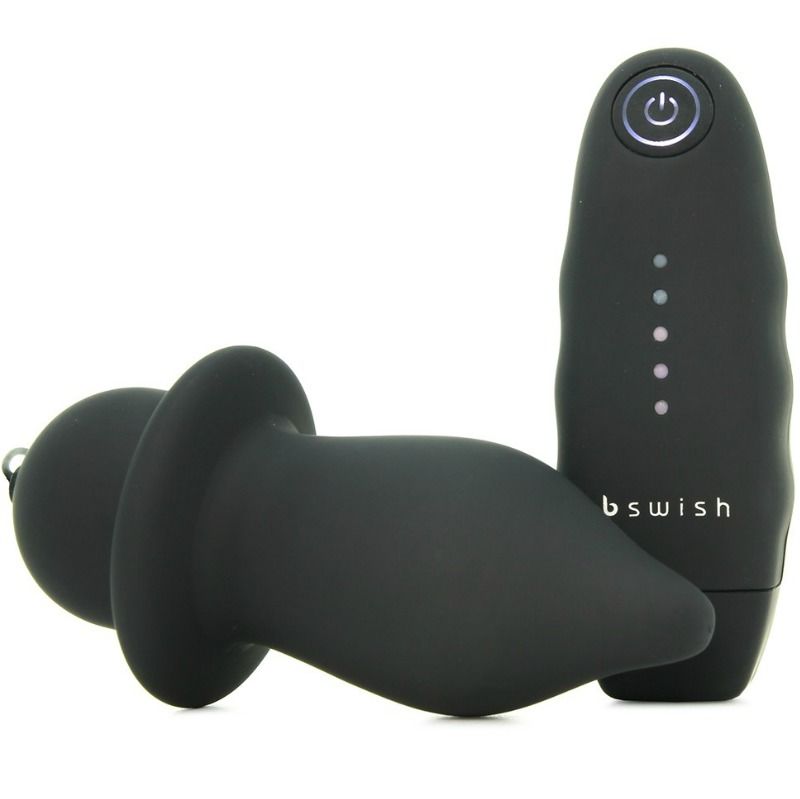 B SWISH - BFILLED CLASSIC VIBRATING PLUG BLACK - 53Xshop