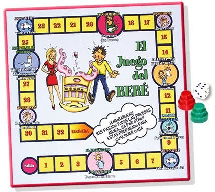 INEDIT - THE GAME THE BABY (MEASURE: 33.5 X 33.5CM) - 53Xshop