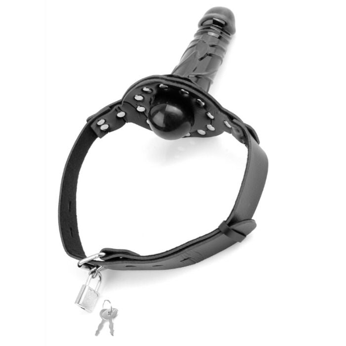 FETISH FANTASY SERIES - SERIES DELUXE BALL GAG WITH DILDO - 53Xshop