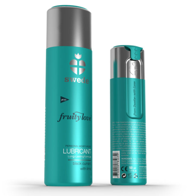 SWEDE - FRUITY LOVE LUBRICANT BLACK CURRANT LIME 50 ML - 53Xshop