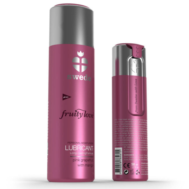 SWEDE - FRUITY LOVE LUBRICANT PINK GRAPEFRUIT WITH MANGO 50 ML - 53Xshop