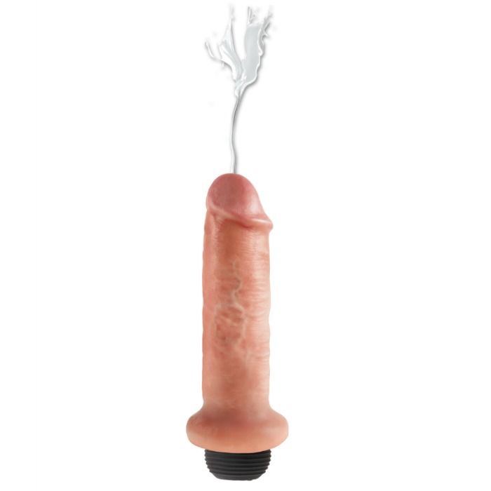 KING COCK - 17.8 CM SQUIRTING DILDO - 53Xshop