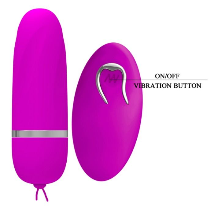 PRETTY LOVE - DEBBY VIBRATING EGG WITH CONTROL - 53Xshop