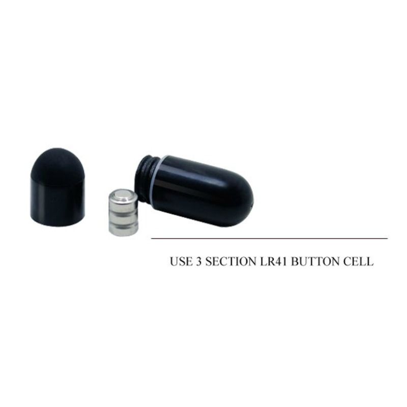 PRETTY LOVE - THIMBLE VIBRATOR RING BLACK - 53Xshop
