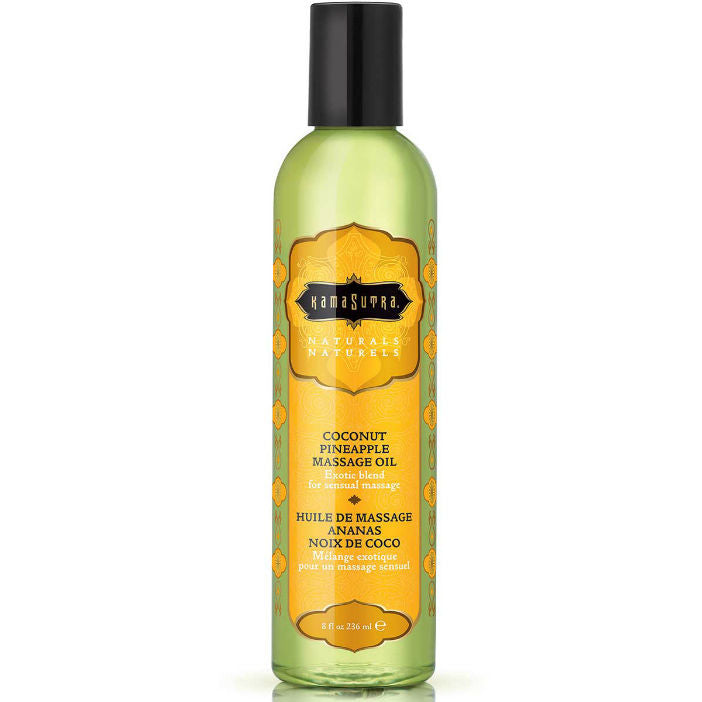 KAMASUTRA - NATURALS PIÑA COLADA MASSAGE OIL 236ML - 53Xshop