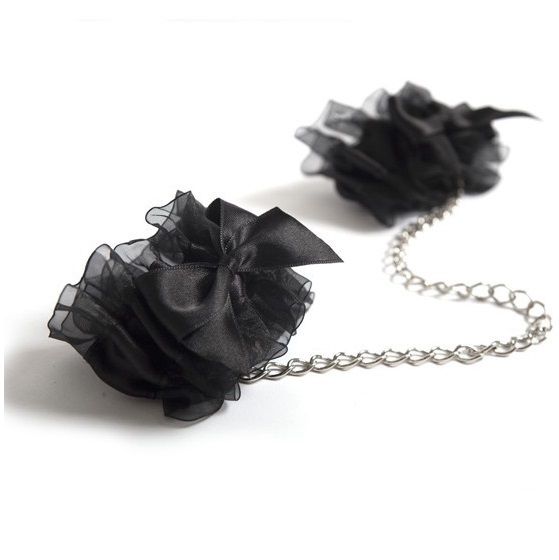 BIJOUX - INDISCRETS FROU FROU ORGANZA HANDCUFFS - 53Xshop