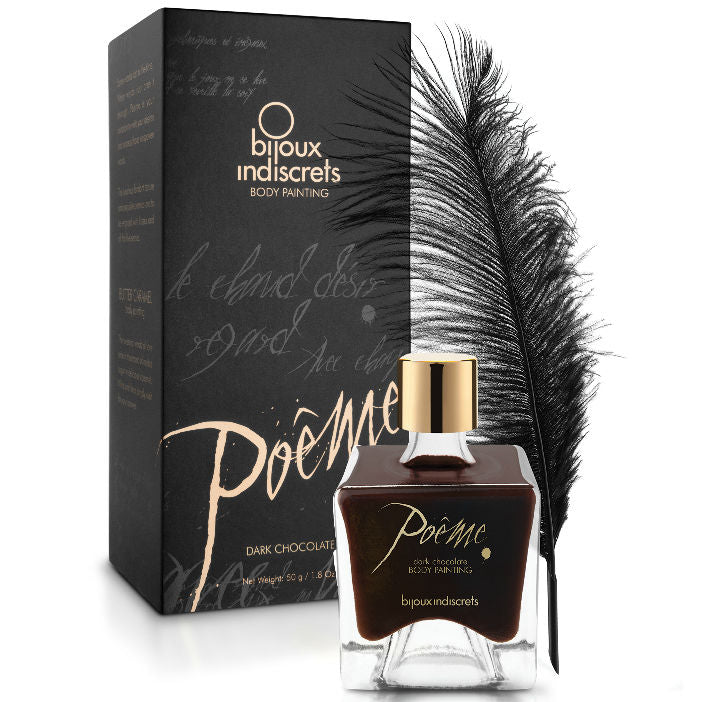 BIJOUX - POEME EDIBLE PAINT BLACK CHOCOLATE 50 GR - 53Xshop