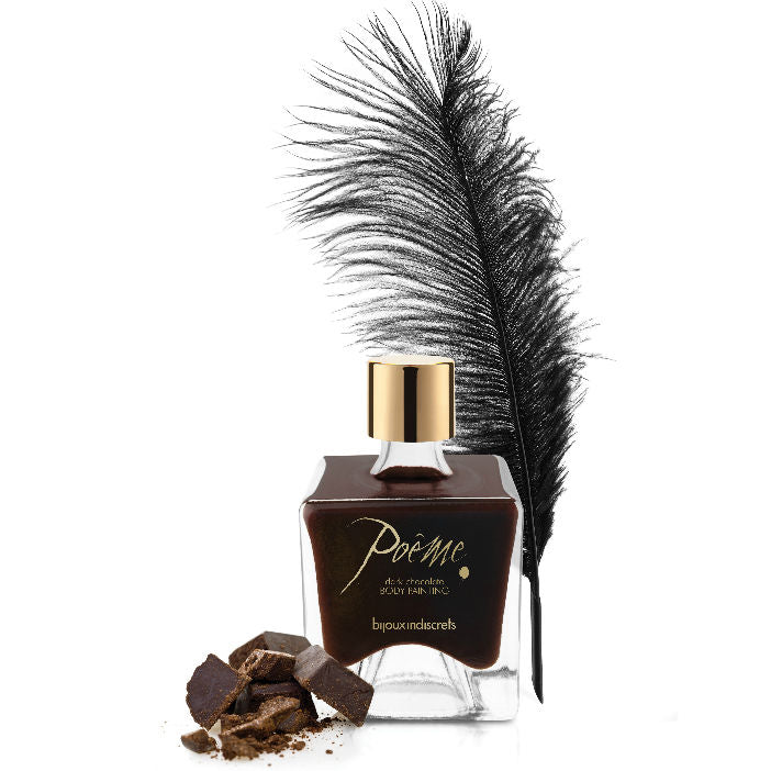 BIJOUX - POEME EDIBLE PAINT BLACK CHOCOLATE 50 GR - 53Xshop