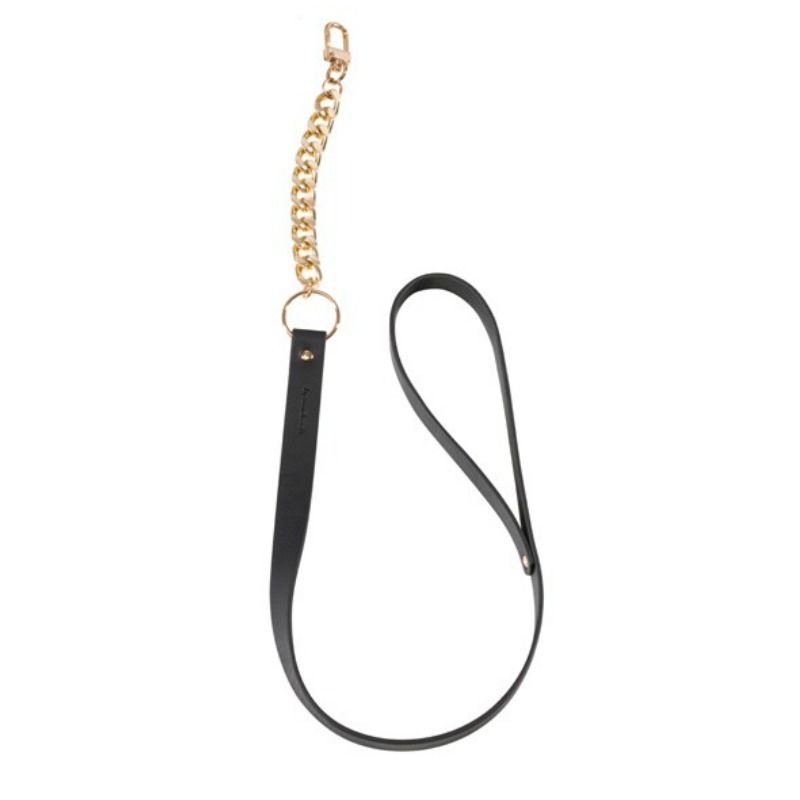 BIJOUX INDISCRETS MAZE - BLACK NECKLACE WITH STRAP - 53Xshop