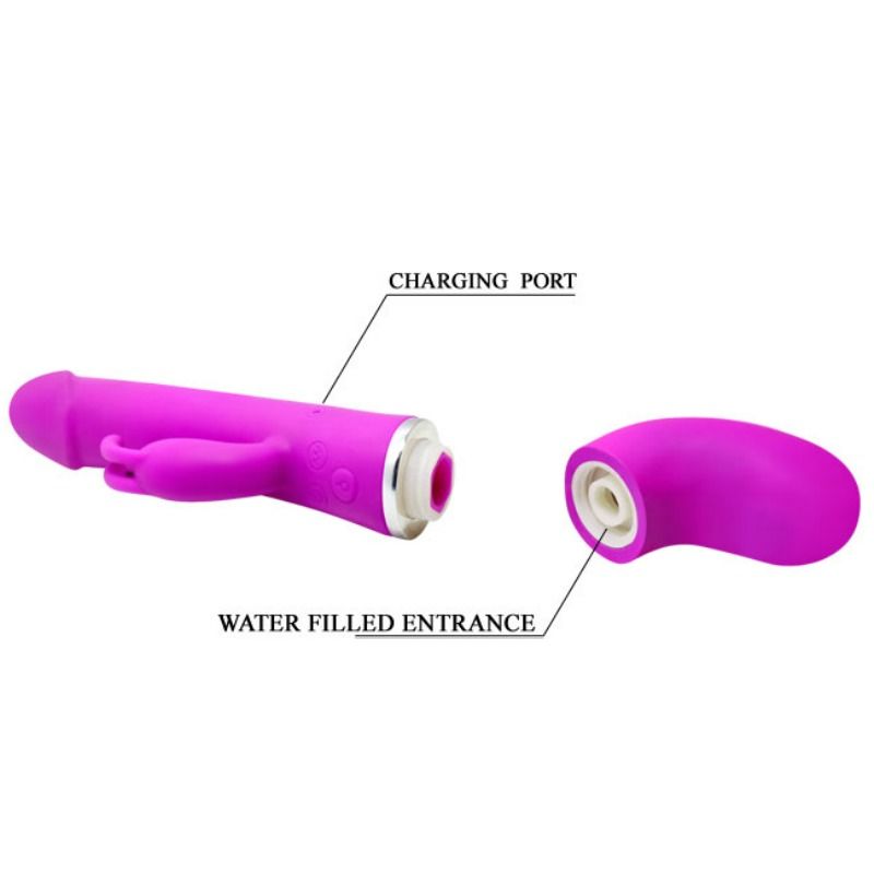 PRETTY LOVE - HENRY VIBRATOR WITH 12 VIBRATION MODES AND SQUIRT FUNCTION - 53Xshop