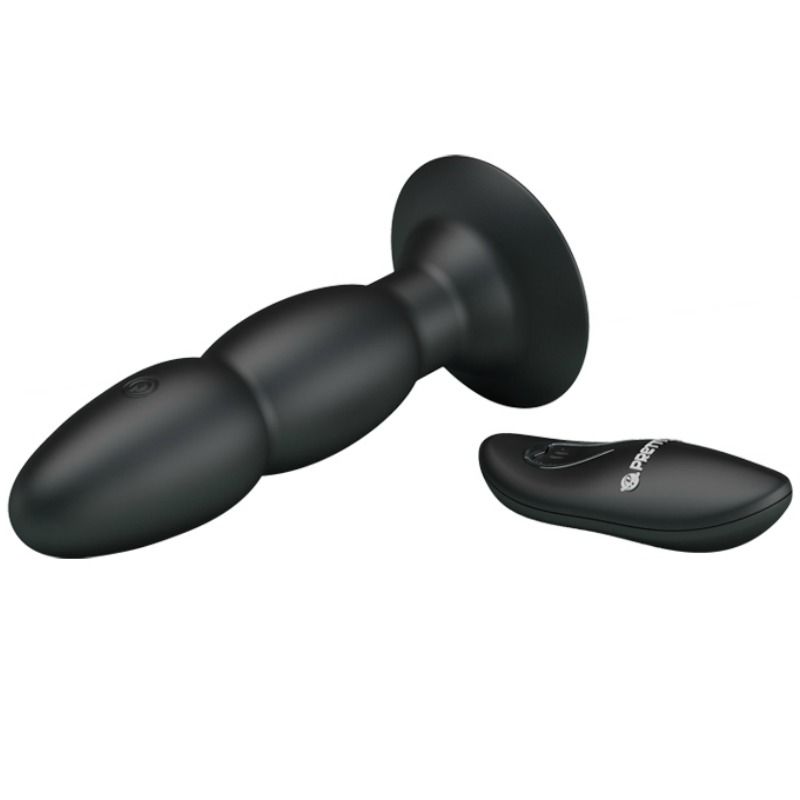 PRETTY LOVE - PLUG VIBRATOR AND ROTATION BY REMOTE CONTROL - 53Xshop