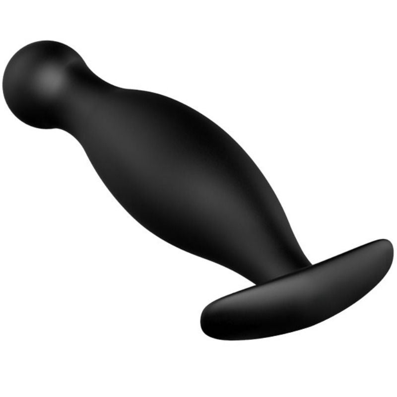 PRETTY LOVE - SILICONE ANAL PLUG 11.7 CM BLACK - 53Xshop