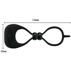 PRETTY LOVE - DOUBLE RING FOR PENIS AND TESTICLES - 53Xshop