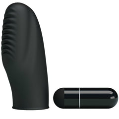 PRETTY LOVE - FLIRTATION STANFORD BLACK VIBRATION THIMBLE - 53Xshop