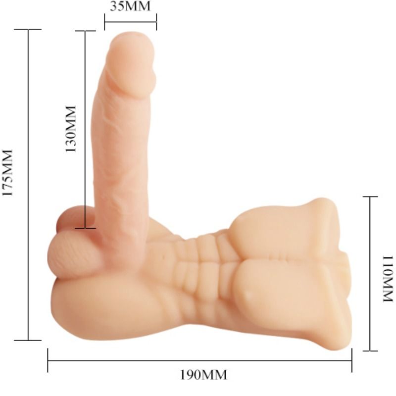 BAILE - TEMPTATION BIGGER MAN WITH VIBRATION - 53Xshop