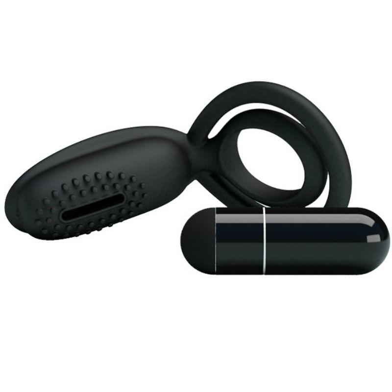 PRETTY LOVE - ESTHER VIBRATING RING WITH STIMULATOR - 53Xshop