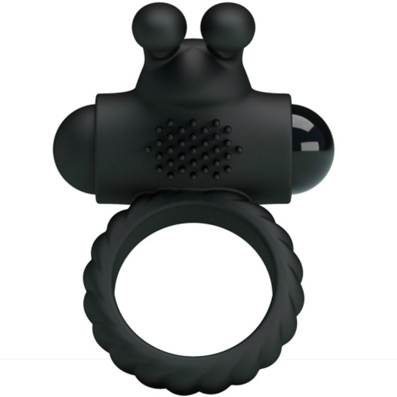 PRETTY LOVE - EUDORA VIBRATING RING WITH STIMULATOR - 53Xshop