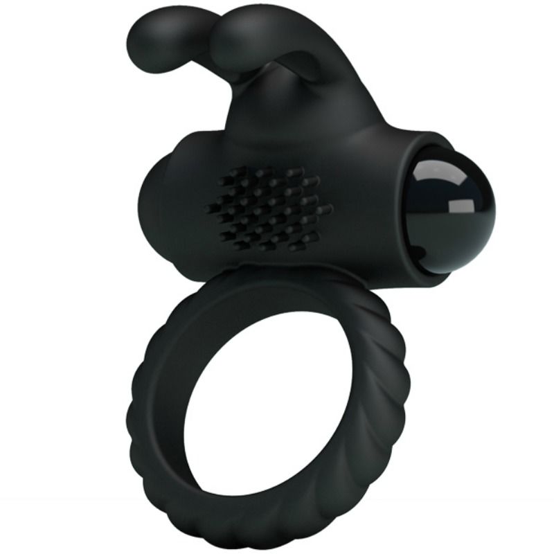 PRETTY LOVE - EUDORA VIBRATING RING WITH STIMULATOR - 53Xshop