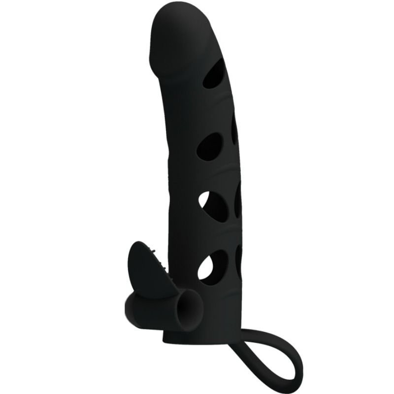 PRETTY LOVE - SILICONE COVER WITH VIBRATION 15.2 CM - 53Xshop